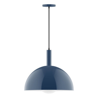 Ray One Light Pendant in Navy (518|PEBX472G1550)