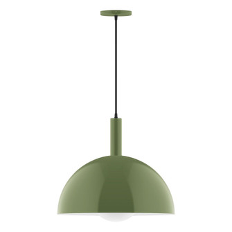 Ray One Light Pendant in Fern Green (518|PEBX472G1522)