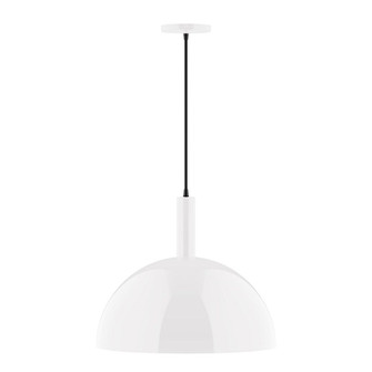 Ray One Light Pendant in White (518|PEBX47244C24)
