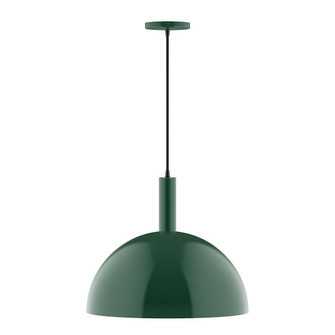 Ray One Light Pendant in Forest Green (518|PEBX47242C02)