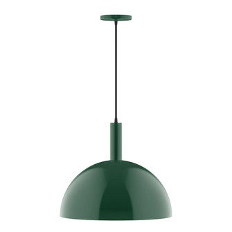 Ray One Light Pendant in Forest Green (518|PEBX47242)