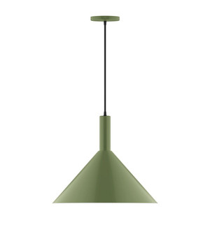 Chase One Light Pendant in Fern Green (518|PEBX467G1522C22)