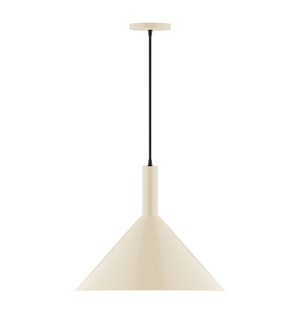 Chase One Light Pendant in Cream (518|PEBX467G1516C22)