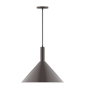 Chase One Light Pendant in Architectural Bronze (518|PEBX46751)