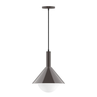 Chase One Light Pendant in Architectural Bronze (518|PEBX466G1551)