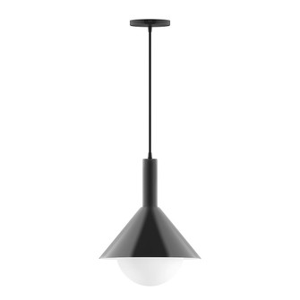 Chase One Light Pendant in Black (518|PEBX466G1541)