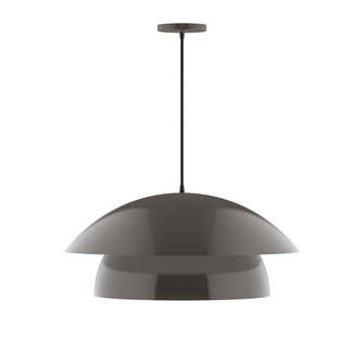 Nest One Light Pendant in Architectural Bronze (518|PEBX447G1551C16)