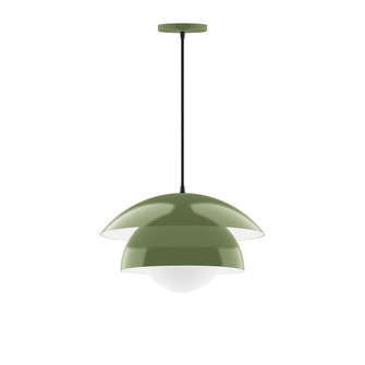 Nest One Light Pendant in Fern Green (518|PEBX446G1522)