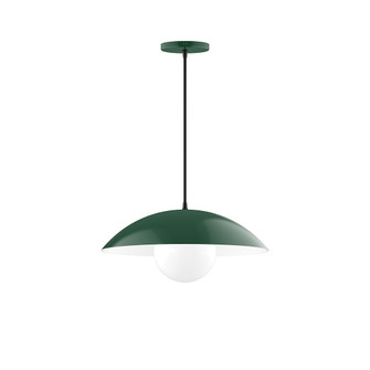 Plateau One Light Pendant in Forest Green (518|PEB438G1542C24)