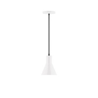 Flare One Light Pendant in White (518|PEB43644C12)