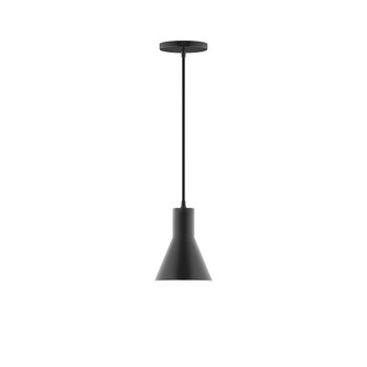 Flare One Light Pendant in Black (518|PEB43641)