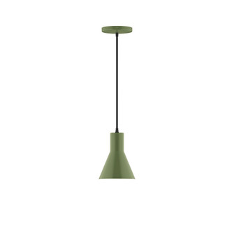 Flare One Light Pendant in Fern Green (518|PEB43622)