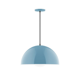 Arcade One Light Pendant in Light Blue (518|PEB433G1554)