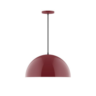 Arcade One Light Pendant in Barn Red (518|PEB43355)