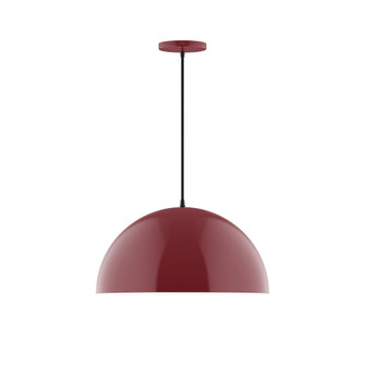Axis One Light Pendant in Barn Red (518|PEB43355)