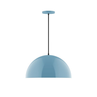 Arcade One Light Pendant in Light Blue (518|PEB43354)
