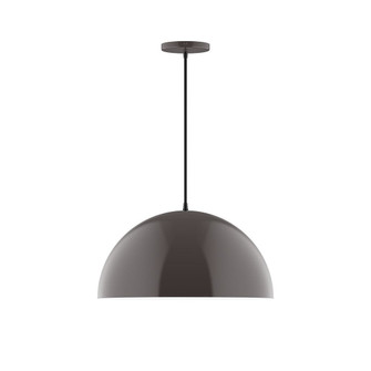 Arcade One Light Pendant in Architectural Bronze (518|PEB43351C26)