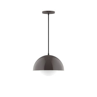 Arcade One Light Pendant in Architectural Bronze (518|PEB432G1551)
