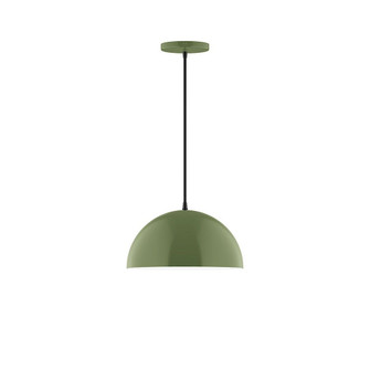 Arcade One Light Pendant in Fern Green (518|PEB432G1522C26)