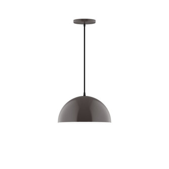 Axis One Light Pendant in Architectural Bronze (518|PEB43251)