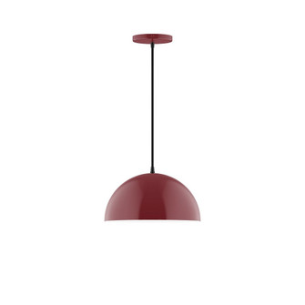 Axis One Light Pendant in Forest Green (518|PEB43242C12)