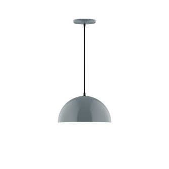 Arcade One Light Pendant in Slate Gray (518|PEB43240)