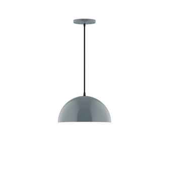 Axis One Light Pendant in Slate Gray (518|PEB43240)