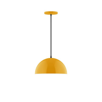 Arcade One Light Pendant in Bright Yellow (518|PEB43221)