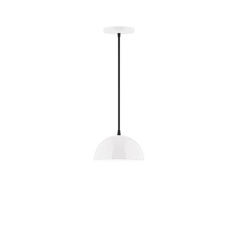 Arcade One Light Pendant in White (518|PEB43144)