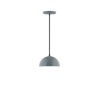 Arcade One Light Pendant in Slate Gray (518|PEB43140)