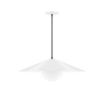 Axis One Light Pendant in White (518|PEB429G1544)
