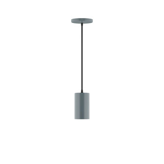 Axis One Light Pendant in Slate Gray (518|PEB42540)