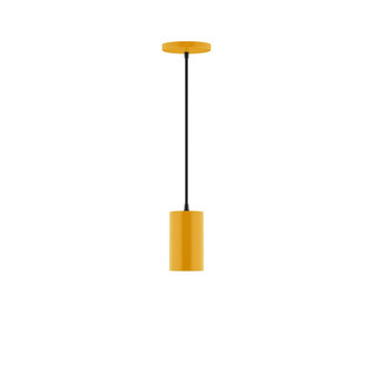 Axis One Light Pendant in Bright Yellow (518|PEB42521)