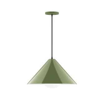 Axis One Light Pendant in White (518|PEB423G1544C22)