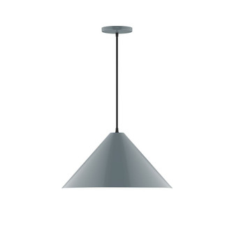 Pinnacle One Light Pendant in Slate Gray (518|PEB423G1540C27)
