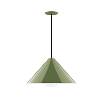 Axis One Light Pendant in Slate Gray (518|PEB423G1540C04)