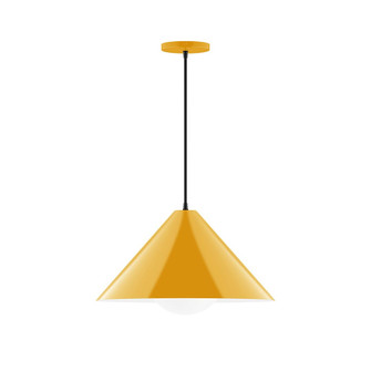 Axis One Light Pendant in Bright Yellow (518|PEB423G1521)