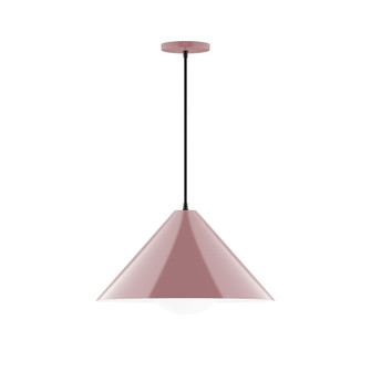 Pinnacle One Light Pendant in Mauve (518|PEB423G1520)