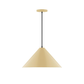 Pinnacle One Light Pendant in Ivory (518|PEB423G1517C26)
