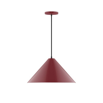 Axis One Light Pendant in Barn Red (518|PEB42355C01)