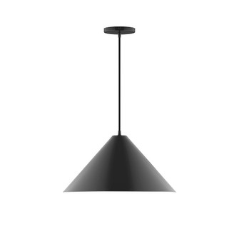 Pinnacle One Light Pendant in Black (518|PEB42341C23)