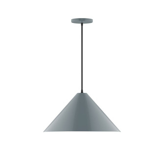 Pinnacle One Light Pendant in Slate Gray (518|PEB42340)