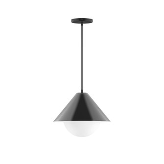 Axis One Light Pendant in Black (518|PEB422G1541)