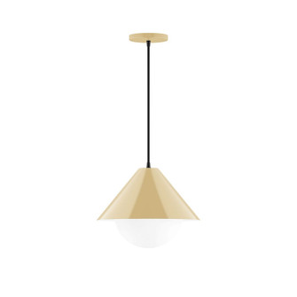 Pinnacle One Light Pendant in Ivory (518|PEB422G1517)