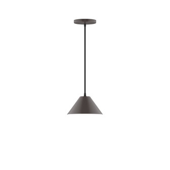Pinnacle One Light Pendant in Architectural Bronze (518|PEB42151)