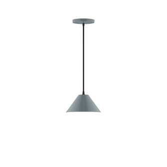 Axis One Light Pendant in Slate Gray (518|PEB42140)