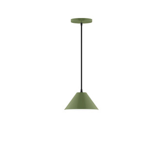 Pinnacle One Light Pendant in Fern Green (518|PEB42122)