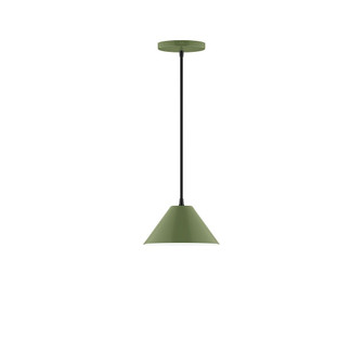 Axis One Light Pendant in Fern Green (518|PEB42122)