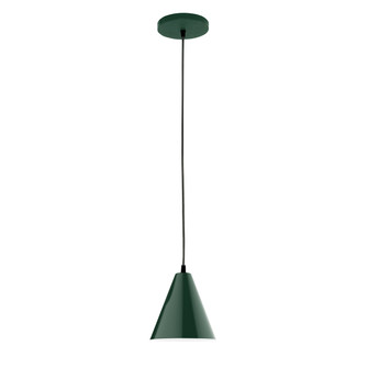 Jynx One Light Pendant in Forest Green (518|PEB42042C22)
