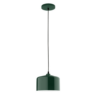 Julia One Light Pendant in Forest Green (518|PEB41942)